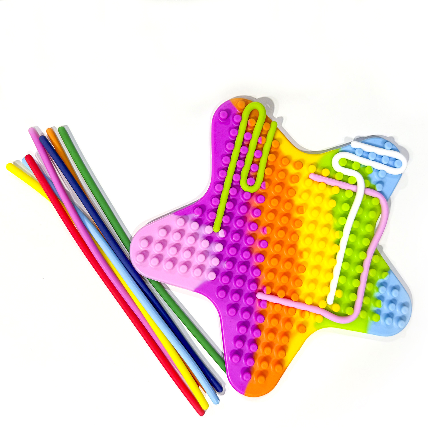 Star Silly Tubes, Tropical - Sensory Toy